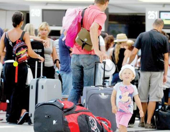 Gurbetçi turist de rekor kırdı