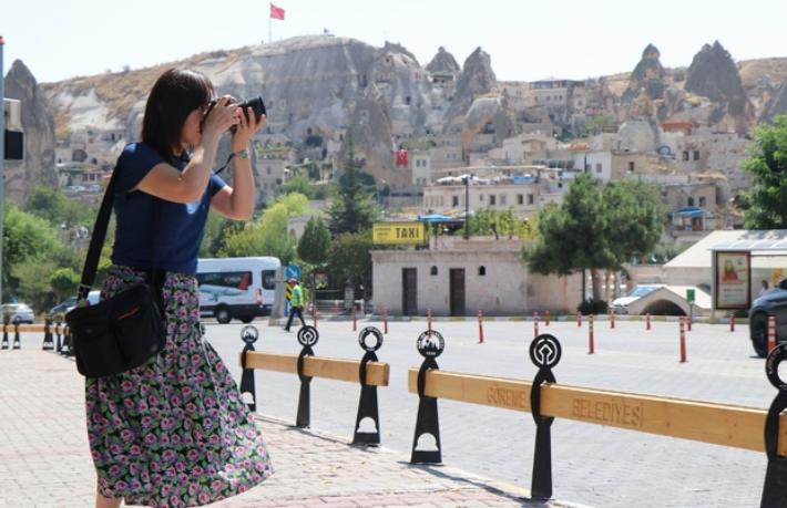 Japon turist Kapadokya'yı tanıtacak