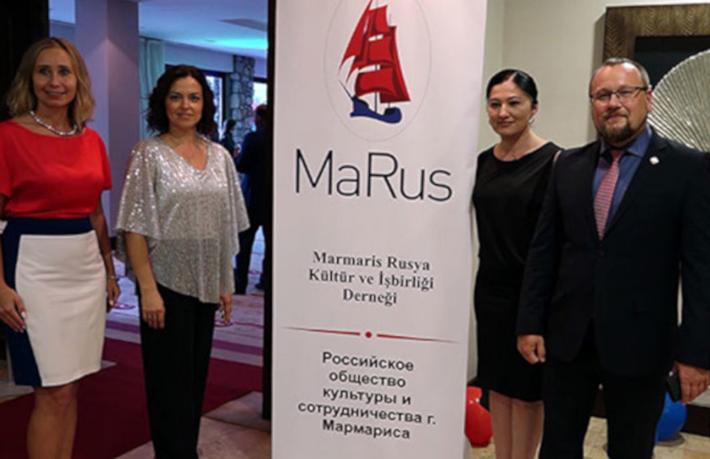 Marmaris-Rusya Kültür ve İşbirliği Derneği açıldı