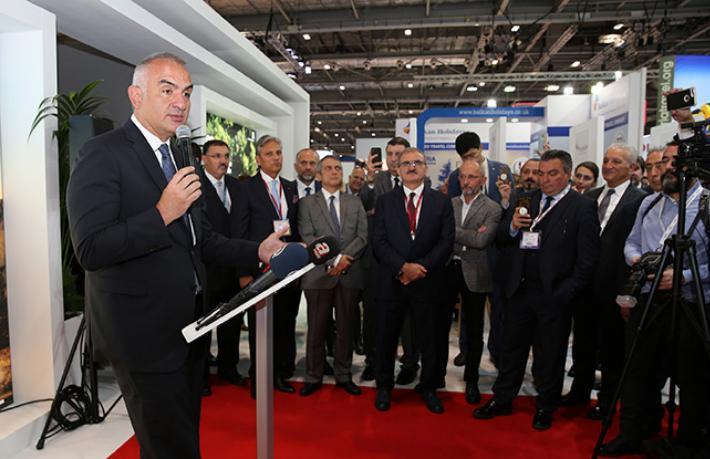 Bakan Ersoy 2019 hedeflerini Londra'da açıkladı