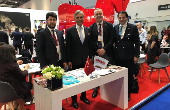 TÜRSAB tam kadro "World Travel Market” Fuarı'nda