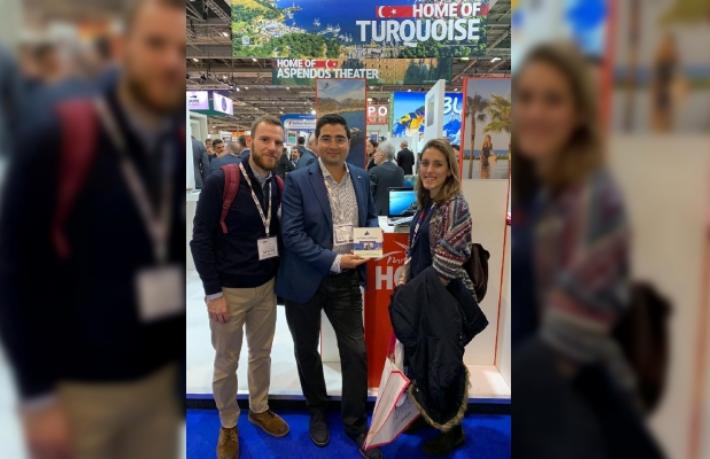 WTM Londra'da Kaş'ı tek başına tanıtıyor