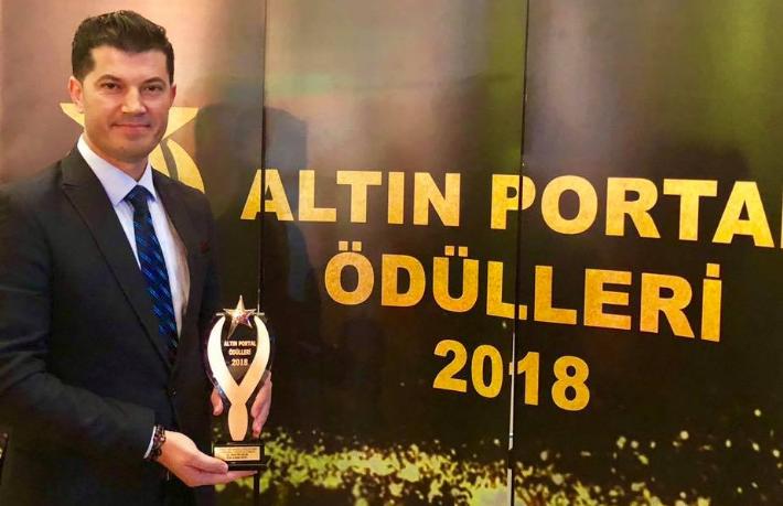 Hüseyin Aslan'a En Başarılı Otel Yöneticisi Ödülü