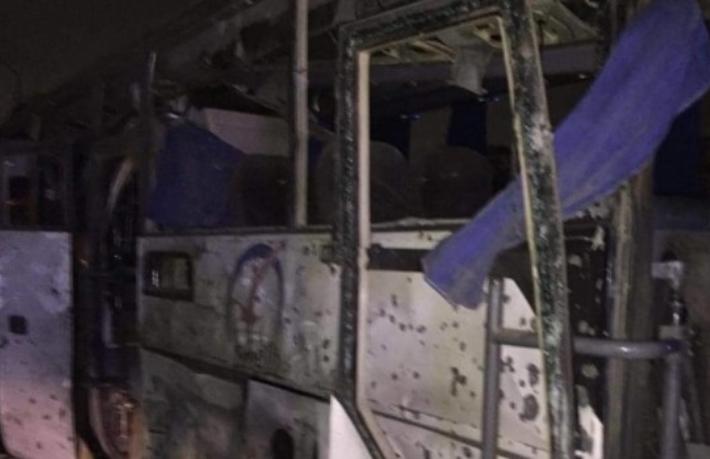 Mısır'da turist otobüsüne bombalı saldırı