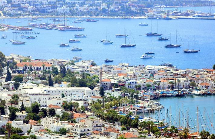 Bodrum gelen turistte efsane sezona yaklaştı