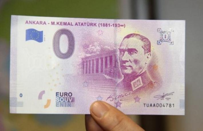 Tanıtım için Atatürk'lü Euro bastırdılar