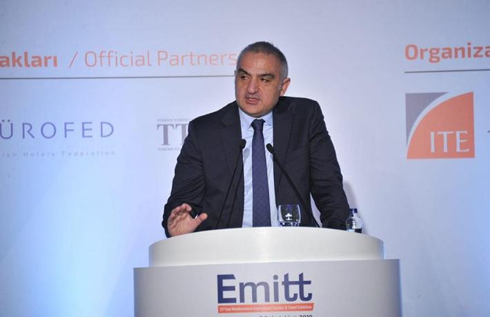 Bakan Ersoy'dan Emitt'in açılışında önemli açıklamalar