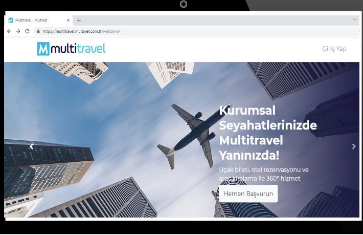 Multinet Up tüm seyahat işlemlerini dijitalleştiriyor