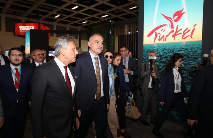 Bakan Ersoy'dan ITB'de Avrupa pazarı açıklaması