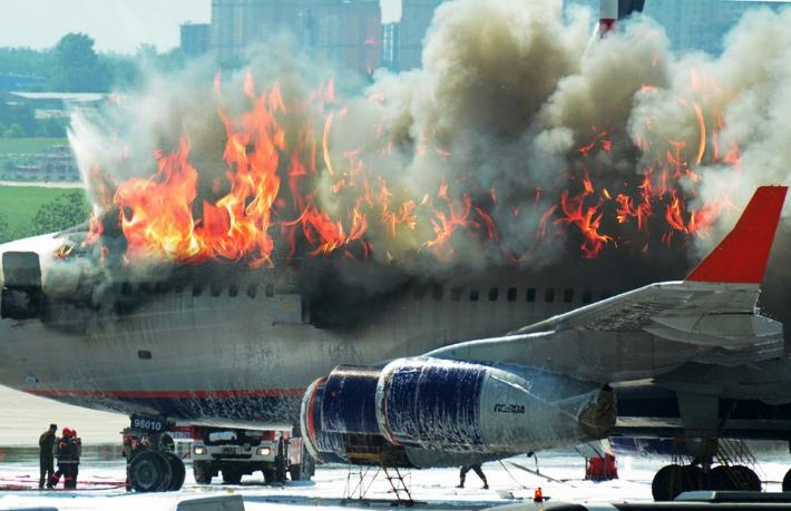 Aeroflot uçağı yandı: 41 kişi hayatını kaybetti