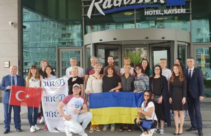 Ukraynalı turist sahilden uzaklaşıyor mu?