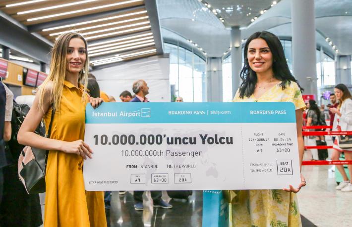 İstanbul Havalimanı 57 günde 10 milyon yolcu ağırladı