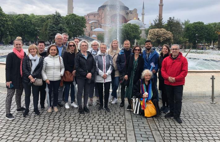 Binden fazla yabancı turizmci İstanbul’u ziyaret etti
