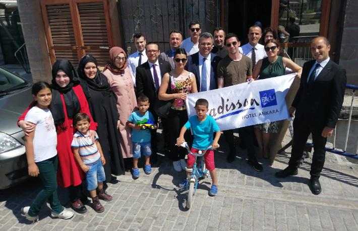 Radisson Blu Hotel Ankara'dan örnek duyarlılık