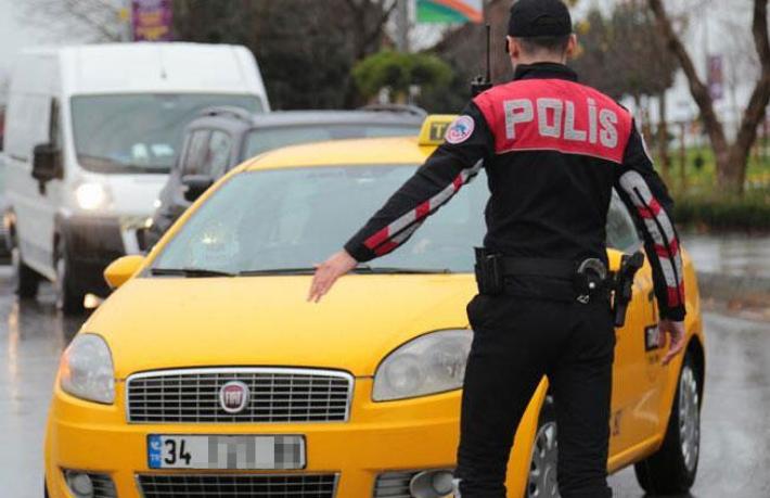 Turistleri dolandıran 63 taksiciye “Son Durak” operasyonu