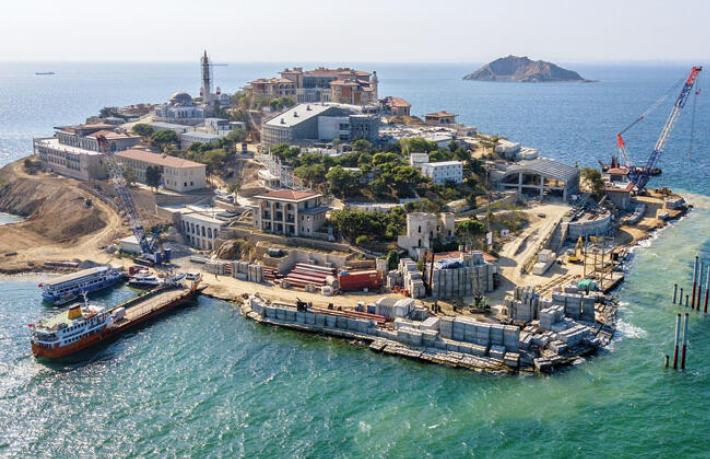 Sivriada'ya otel projesi iptal