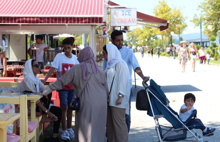 Sapanca’da ‘Küçük Arabistan’ kuruldu