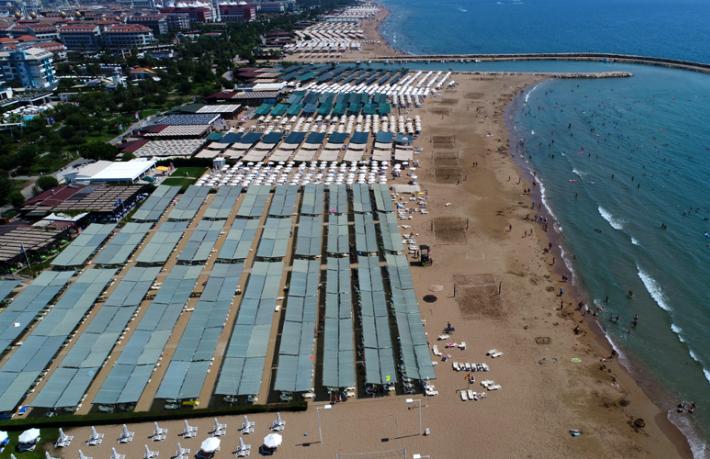 Turizmci kumsalda 'Adalet' istiyor