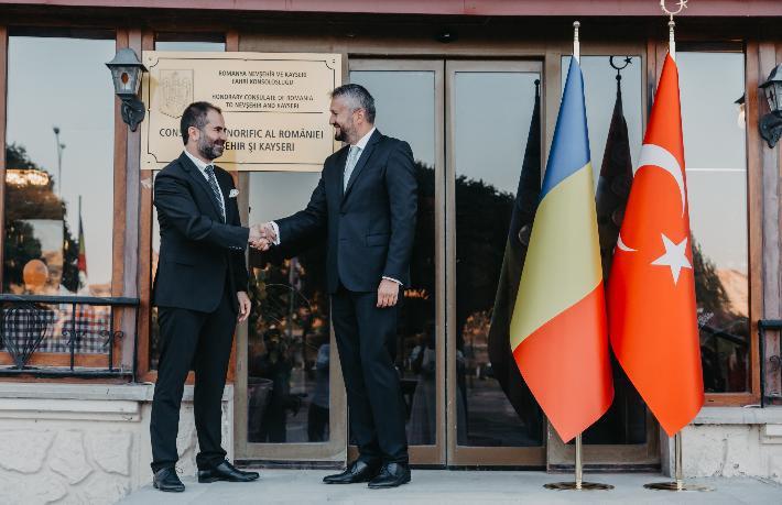 Mehmet Dinler Romanya Fahri Konsolosu oldu