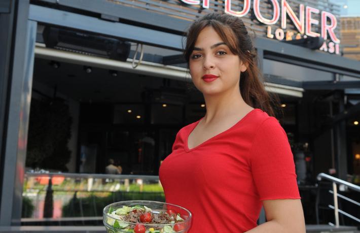 Tavuk salataya rakip geldi: Dönerci salatası