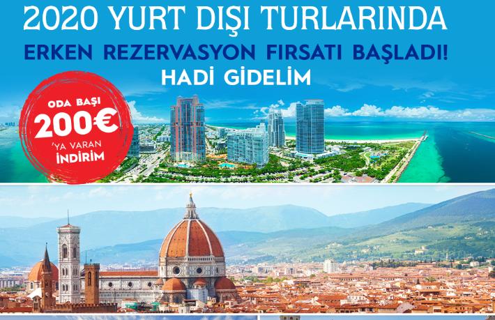 Jolly 2020 yurt dışı erken rezervasyon kampanyasını başlattı