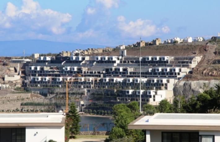 Bodrum'da 11 otel yıkıldı