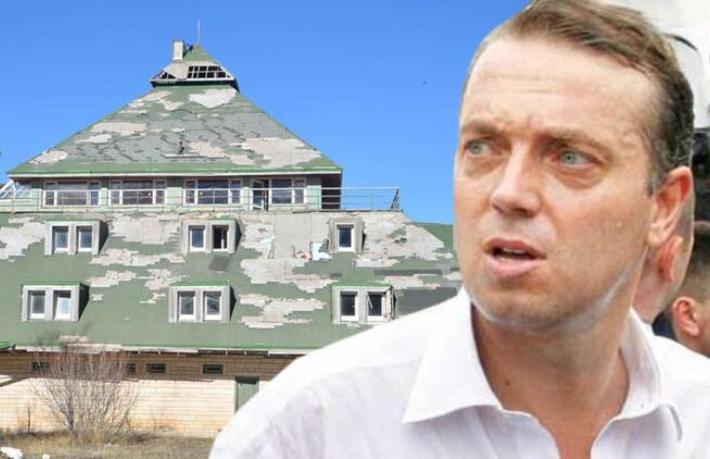 Eski siyasetçinin harabeye dönen oteli satıldı