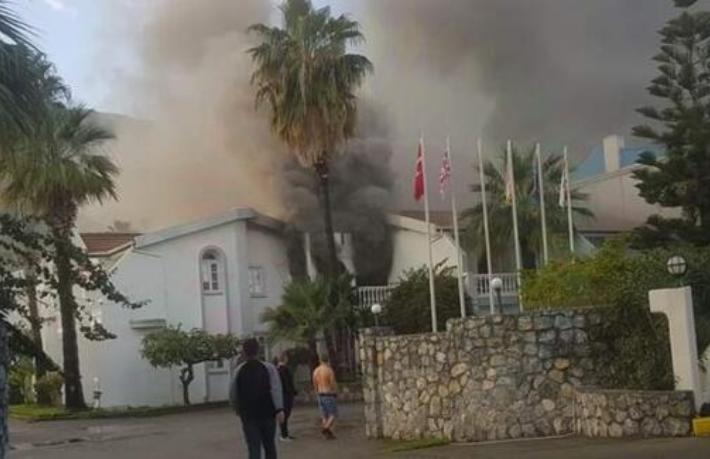 KKTC’de otel yangını: İngiliz turist öldü