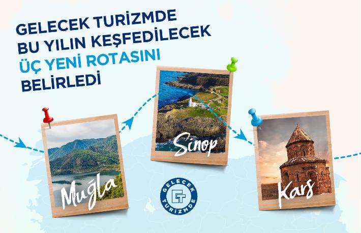 Kars, Sinop ve Muğla da 'Gelecek Turizmde' dedi