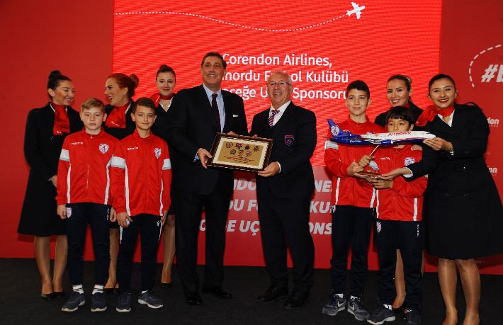Corendon, Altınordu Futbol Kulübü’nün sponsoru oldu