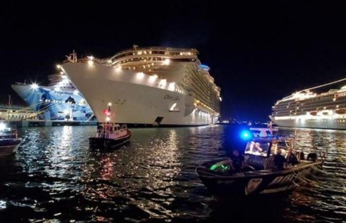 Dev yolcu gemisinde dehşet