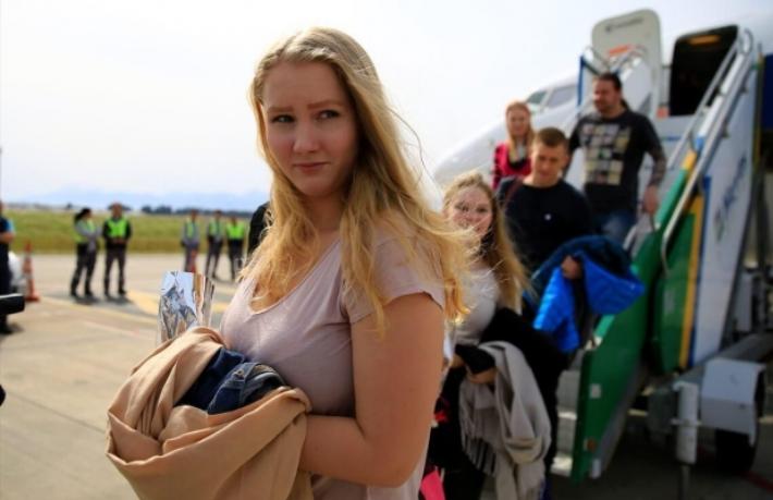 Rus turist siyasi gelişmelere aldırmıyor