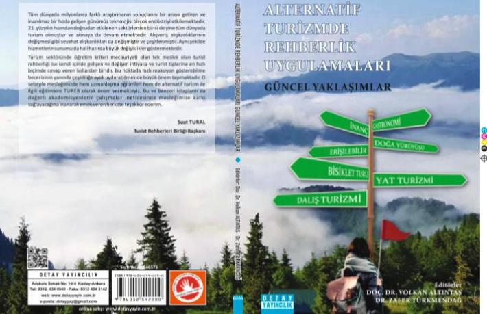 Alternatif Turizmde Rehberlik Uygulamaları, kitabı yayımlandı