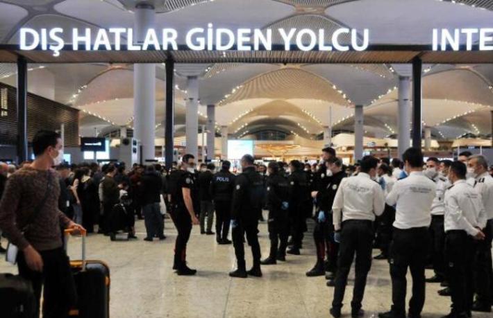 İstanbul Havalimanı'nı savaş alanına çeviren yabancılar Karabük'e gönderildi