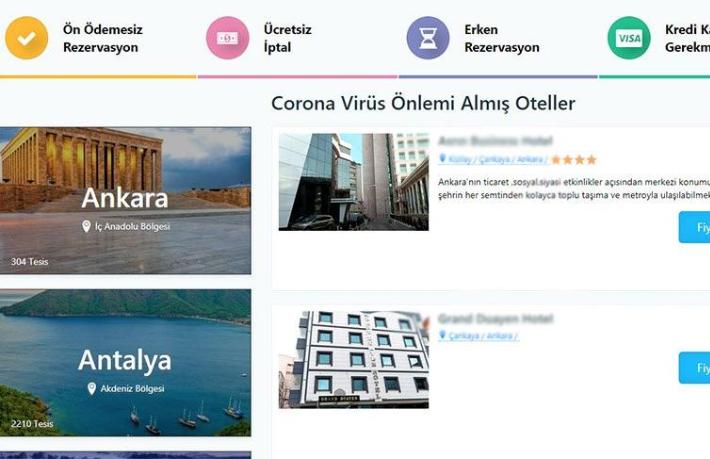 Otelciler oda satışında taktik değiştirdi