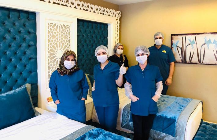 Real Konak Hotel’den virüse tek kullanımlık çözüm