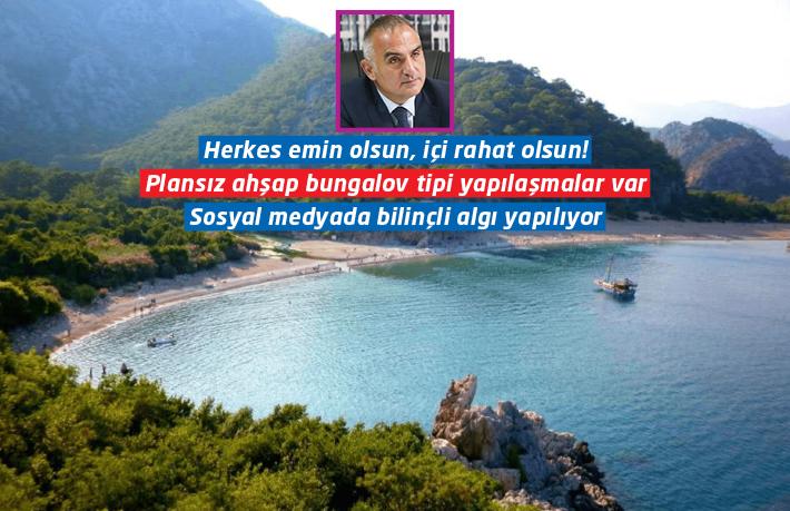 Ersoy: Olimpos'ta plana uygun olmayan yapılar yıkılacak