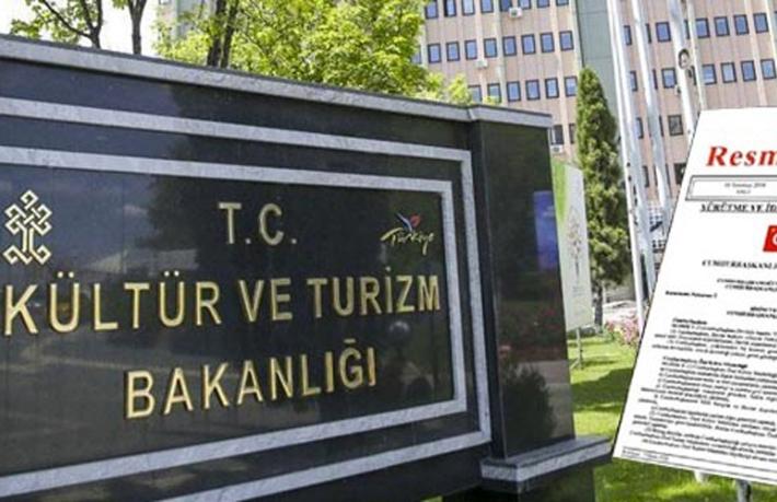 Kültür ve Turizm Bakanlığı'nda yeni atamalar