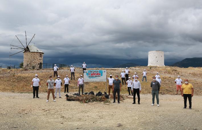Bodrum turizme temizlik ile start verdi