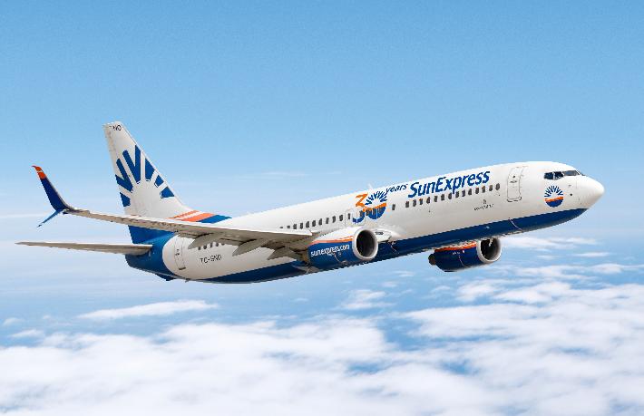 SunExpress dış hat uçuşlarına başladı