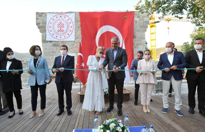 Bodrum Kalesi’nin ikinci etabı hizmete açıldı