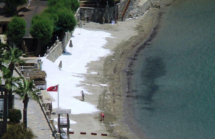 Bodrum’u karıştıran beyaz kum raporu çıktı