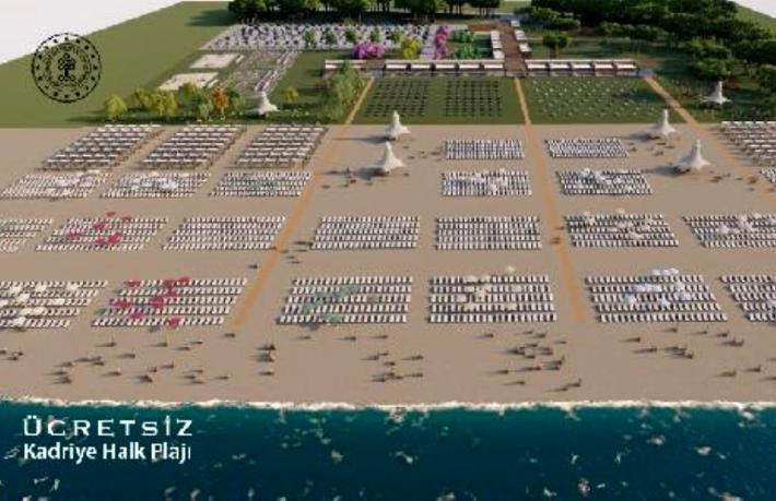 Halk plajı otel rantına kurban gitti