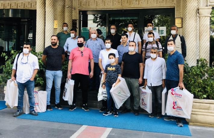 Real Konak Hotel, gazetecilerin bayramına ortak oldu