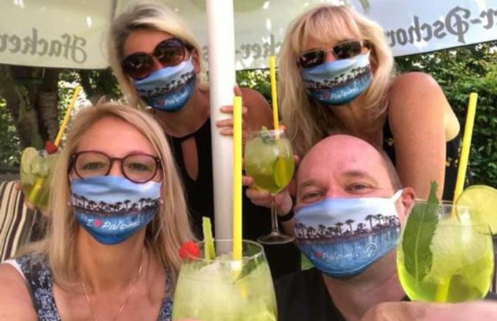 Alman turistler gelemedi ama sevgilerini gönderdi