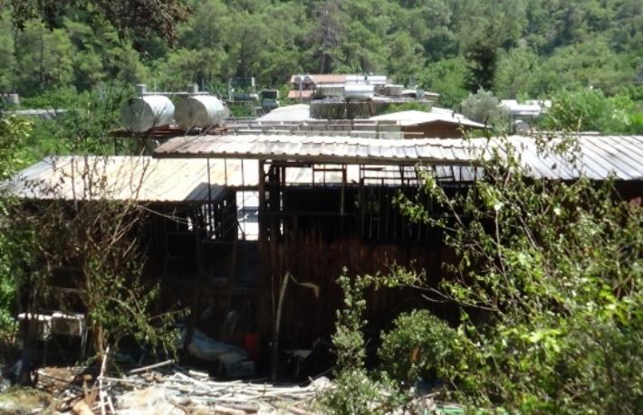 Olimpos'ta pansiyon yandı