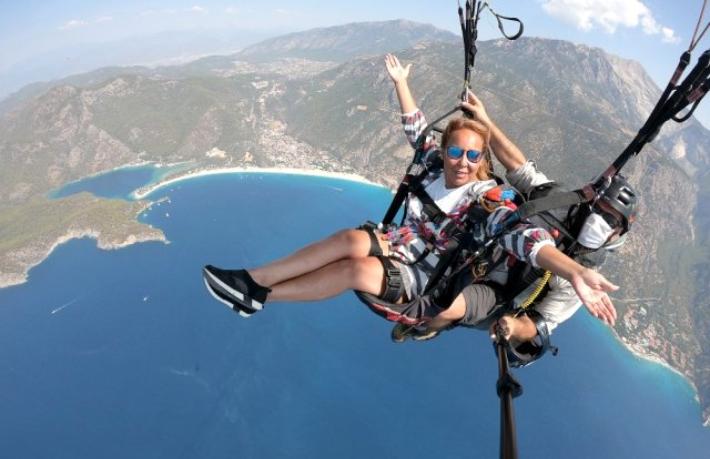 Liverpool ve Fethiye Belediye Başkanlarından tandem uçuş