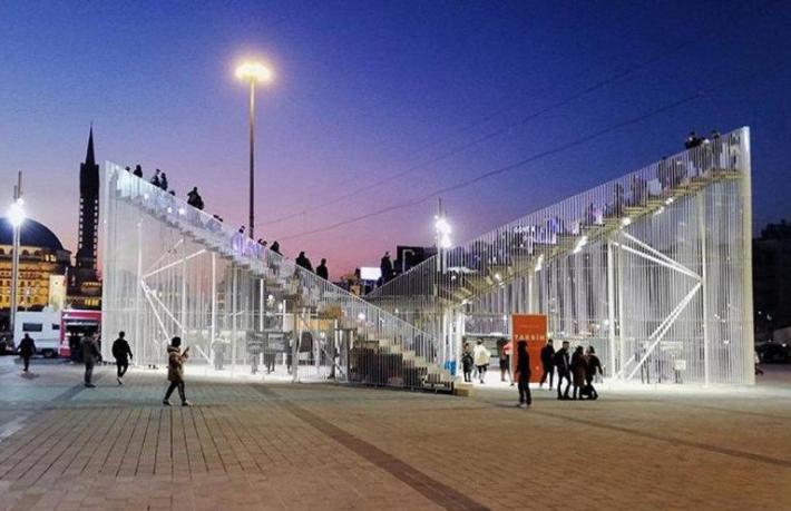 Taksim Meydanı yeni yüzüne kavuşuyor