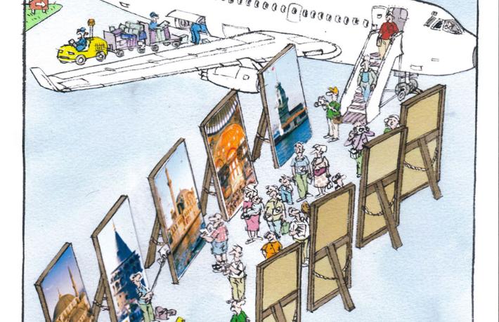 Turizm Karikatürleri Yarışması'nın kazananları belli oldu