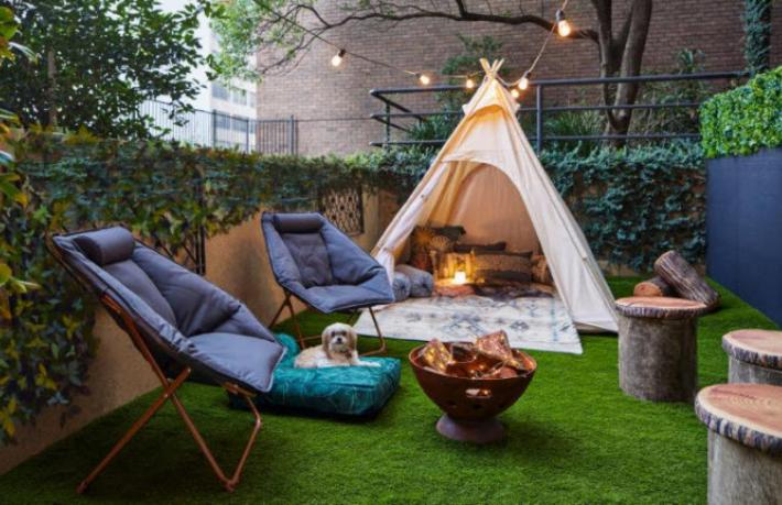 Marriott’tan otel içinde “Glamping” seçeneği